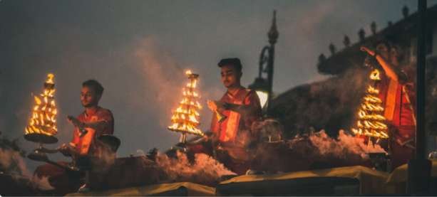 Ganga Aarti timing in varanasi